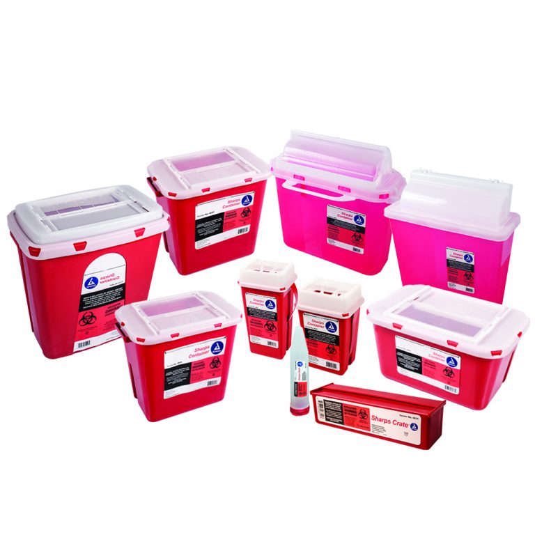 sharps containers reinforced dispose
