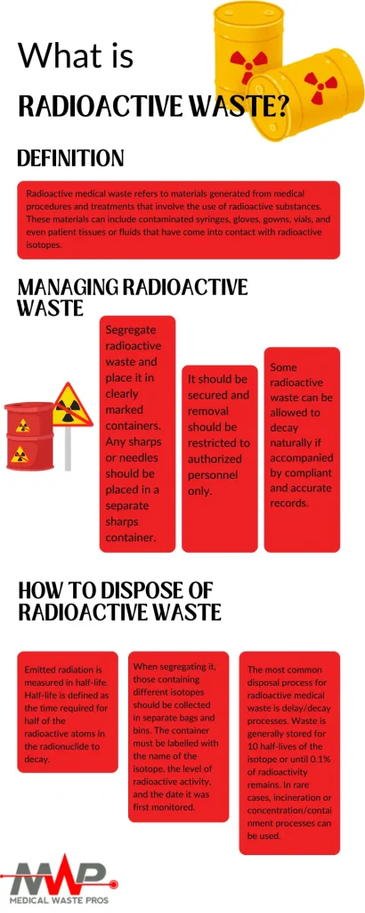 Medical Waste Pros helps you safely dispose of your radioactive medical waste