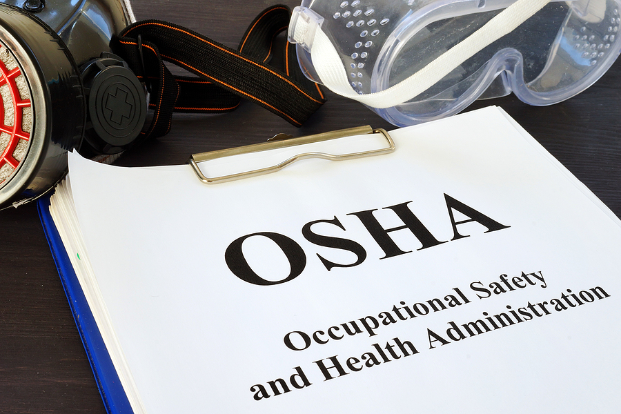 OSHA requires an emergency control plan for many businesses