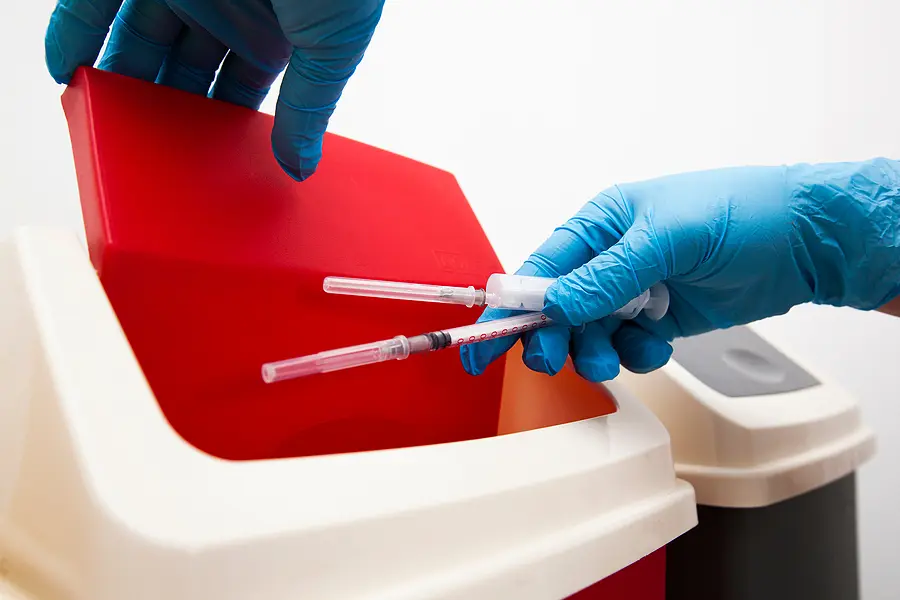 Medical Waste Pros offers safe sharps disposal solutions