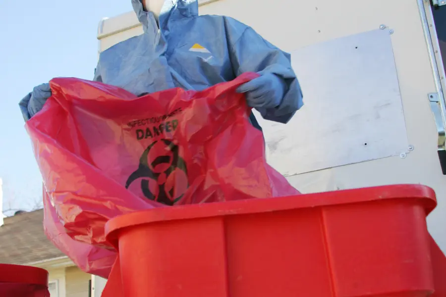 Medical Waste Pros offers regularly scheduled pickups for regulated medical waste